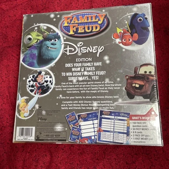 Family Feud Disney Edition Game NIB/Sealed - Picture 2 of 3